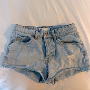 RSQ boyfriend cut off Jean shorts